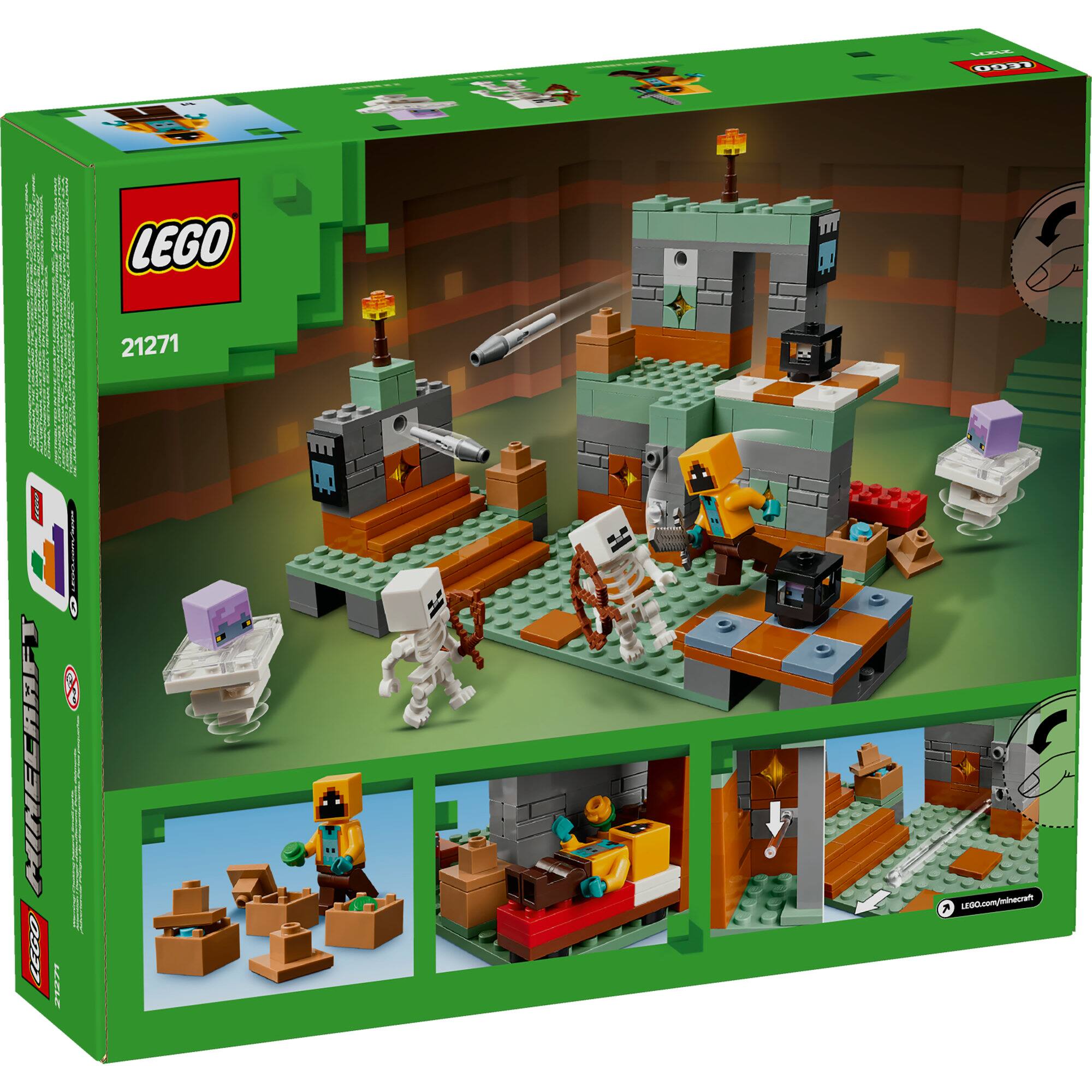 LEGO® Minecraft® The Trial Chamber Skeleton Toy Gamer Kit 21271